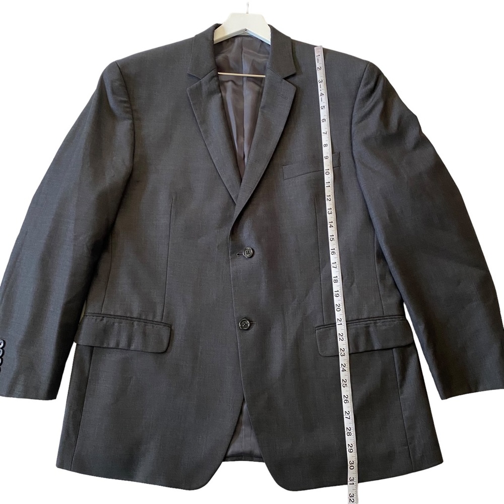 Michael Kors Men’s 100% Wool Blazer Size 44R - Grey - Picture 7 of 13